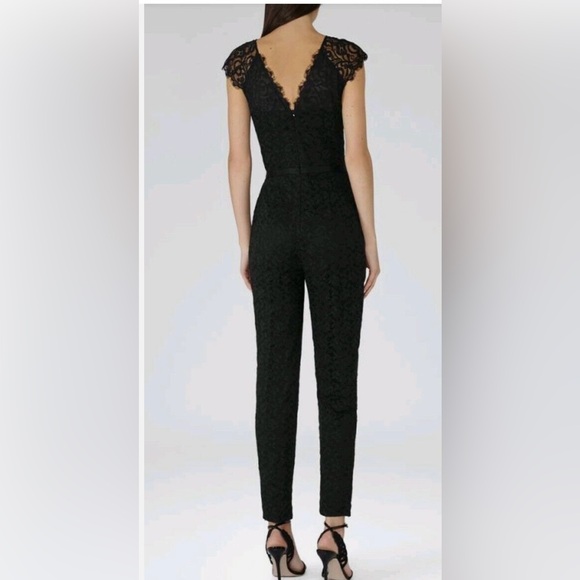 REISS Manola lace jumpsuit size 0 NWT - Picture 3 of 4
